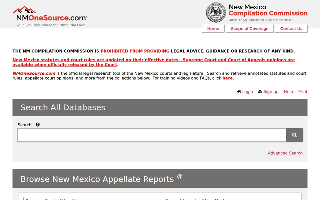 Otero County criminal records New Mexico statutes