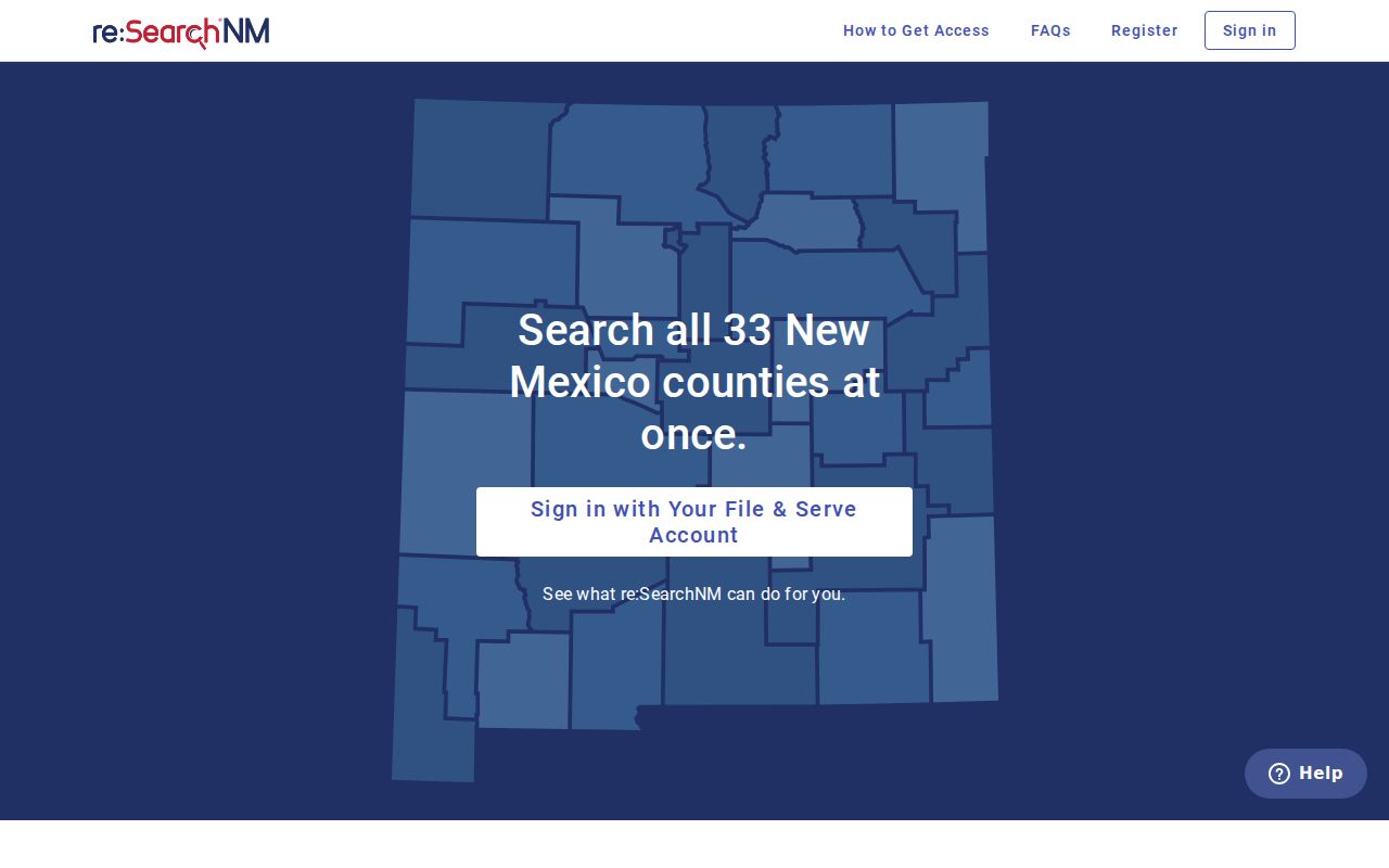 Otero County criminal case records through re SearchNM